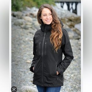 Stormtech Performance Black Rain Jacket